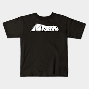 Music. Kids T-Shirt